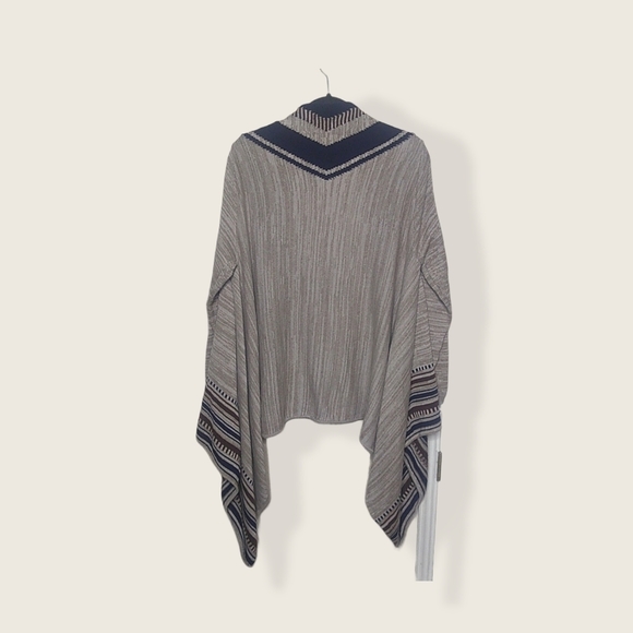 RXB Tan Striped Fringe Cardigan - Picture 4 of 7